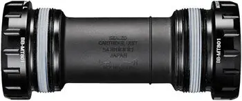 Shimano Deore Xt Bb-Mt801 English Bottom Bracket - English (Bsa), 68/73Mm, Fits Hollowtech Ii Spindle, Black 1