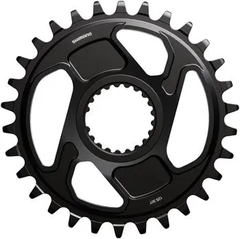 Shimano Deore Xt Sm-Crm86 1X Direct Mount Chainring - 30T, Shimano Direct Mount, For 12-Speed Hg+ Chain, Fits Fc-M8200 Crank, Black 1