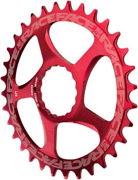 Raceface Narrow Wide Chainring: Direct Mount Cinch, 36T, Red 1