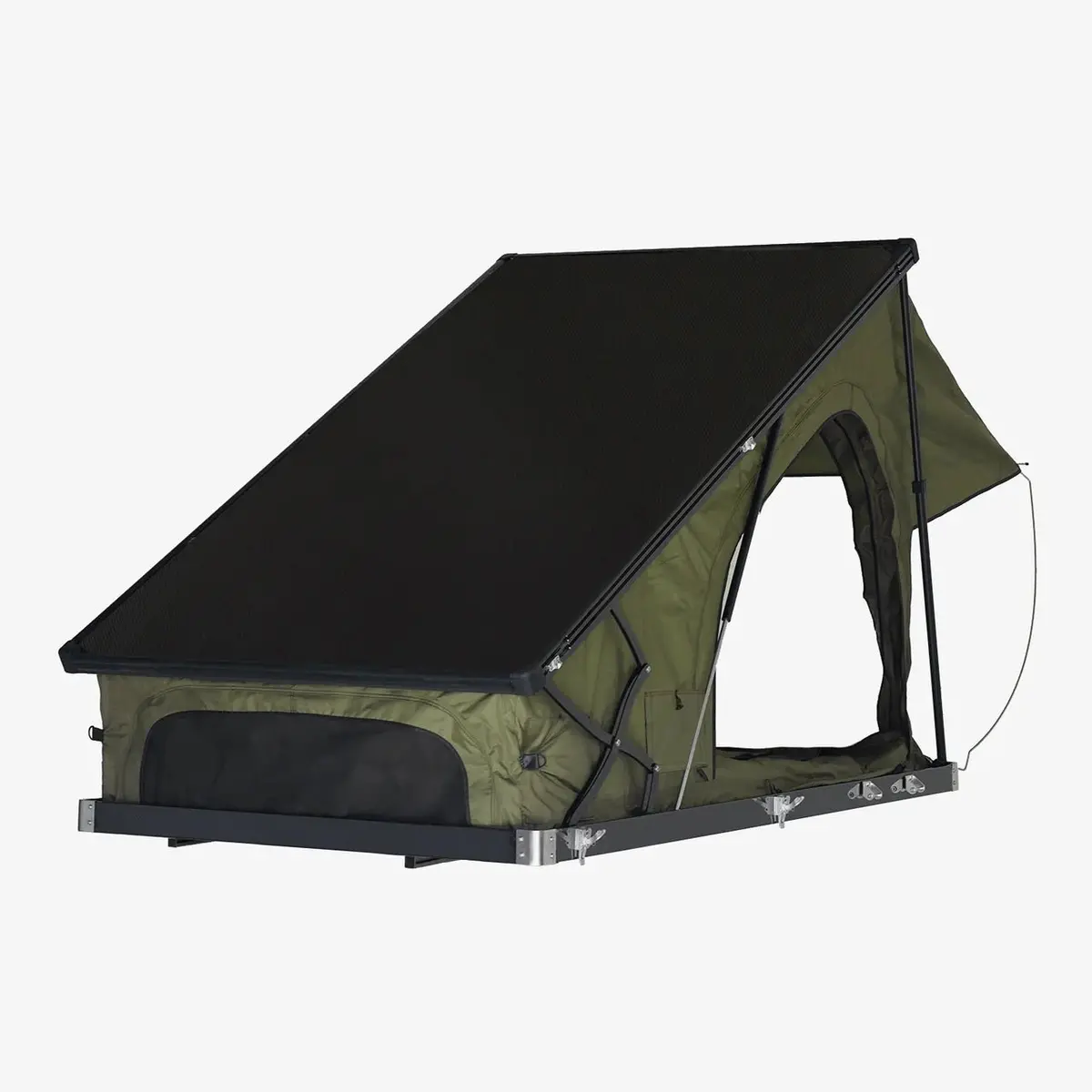 Inspired Overland Carbonlitex Rooftop Tent – Ultralight Hard-Shell Overland Tent (93 Lbs) 1