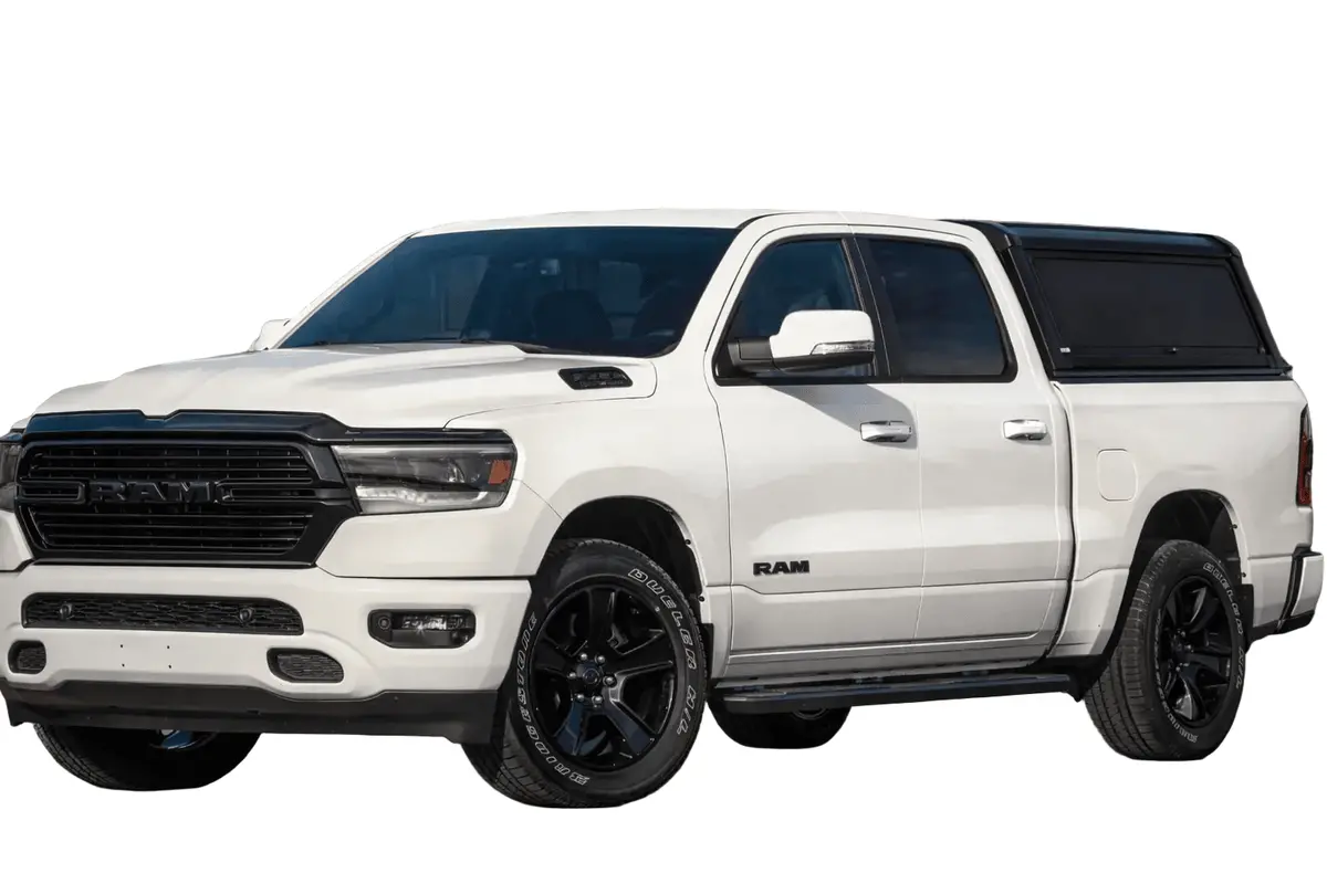Westin Automotive Exp Bolt On Aluminum Bed Cap For 2019-2024 Ram 1500 Classic Body 1