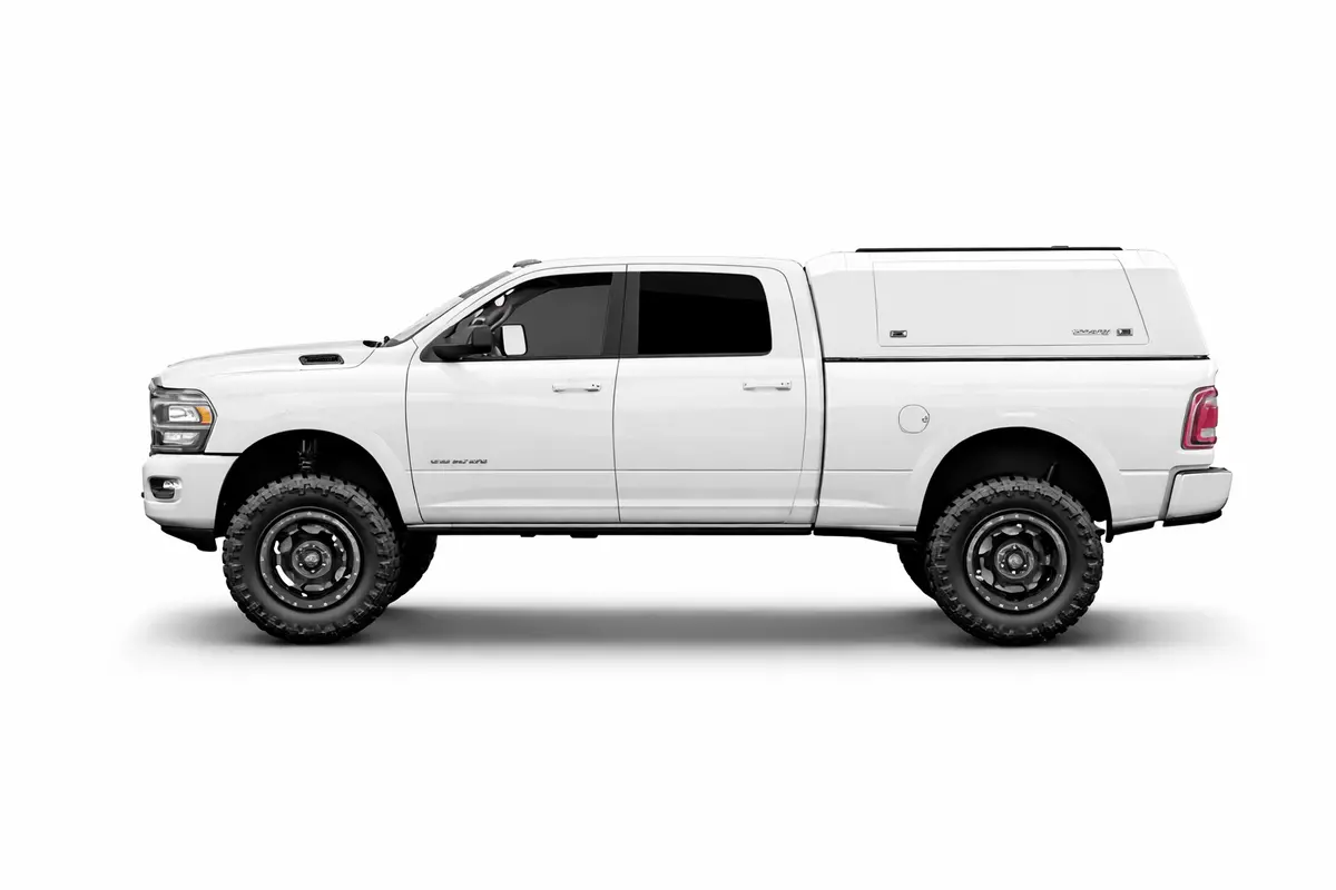 Smart Cap Evoc Oem White Bed Cap For 2019-2026 Ram 1500 6.5Ft Bed 1