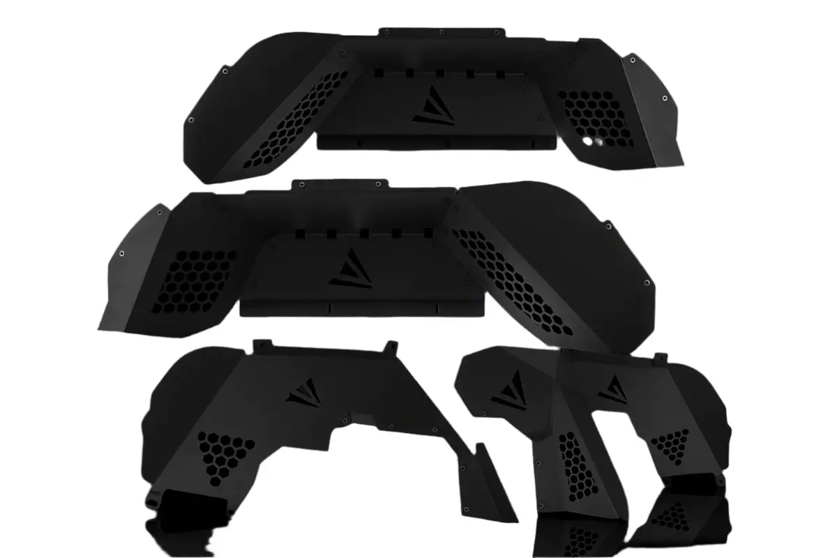 Attica 4X4 Frontier Series Inner Fenders Front & Rear For 2020-2024 Jeep Gladiator Jt - Recon Recovery 1