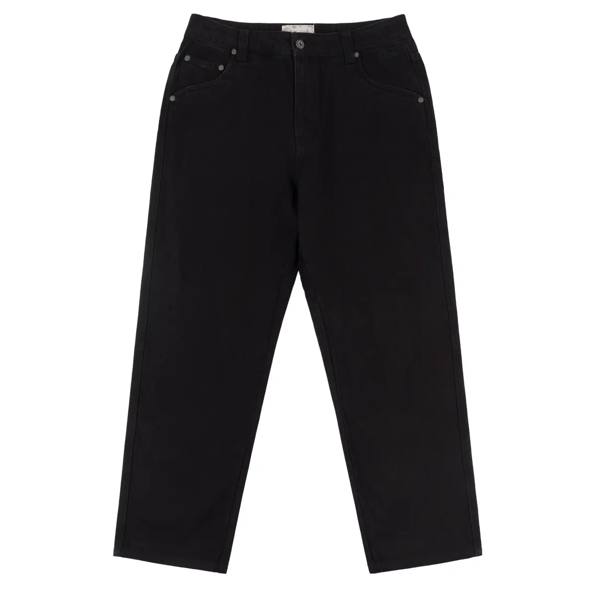 Dime Classic Relaxed Denim Pant - Black 1