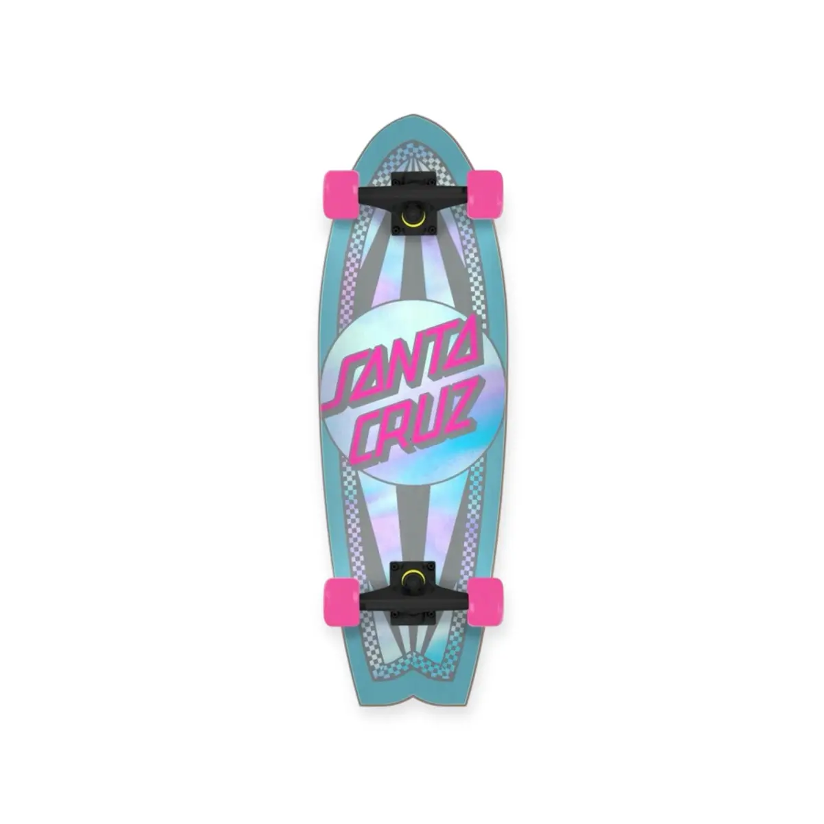 28” Santa Cruz Shark Prismatic Dot Cruiser • Online Promo 1