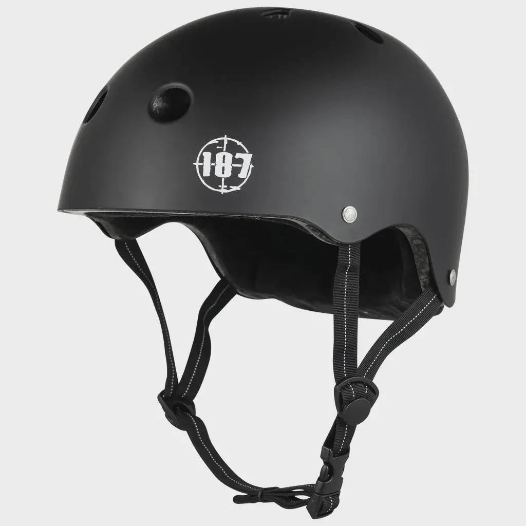 187 Low Pro Helmet Certified - Matte Black 1
