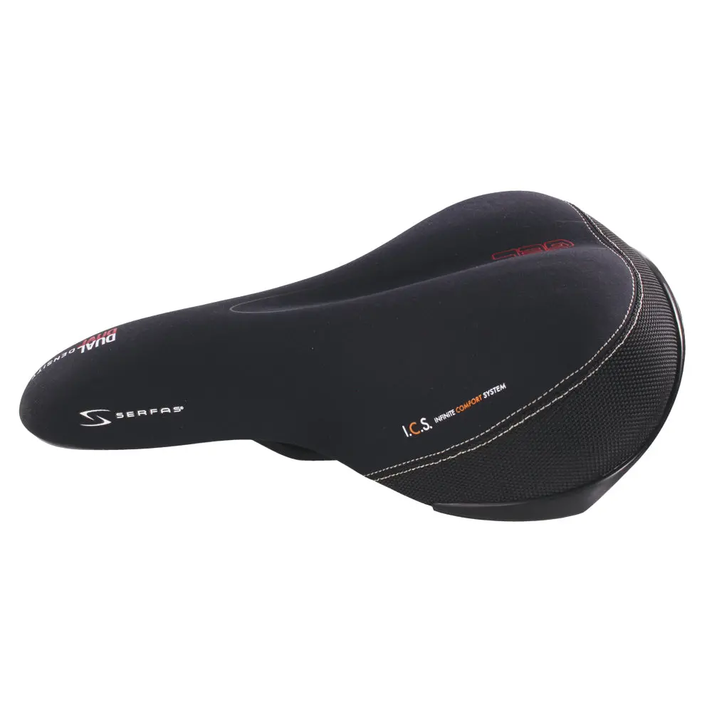 Serfas Ddm-200 Dual Density® Men’S Comfort W/ Lycra Cover Saddle 2