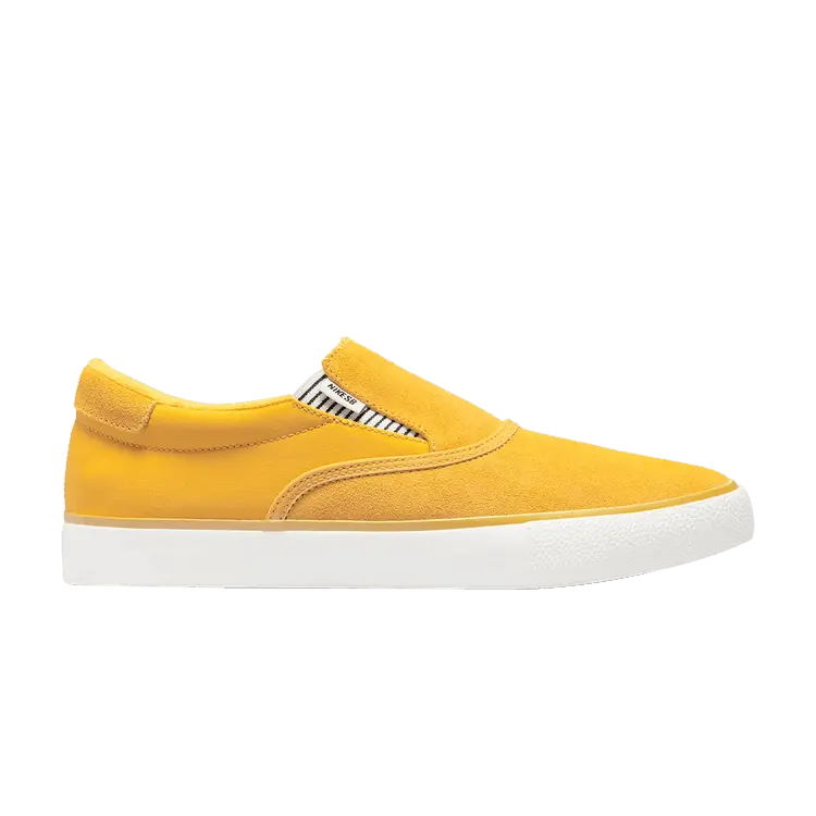 Nike Sb Zoom Verona Slip Premium Shoe - Dark Sulfur/Habanero Red/Sail 1