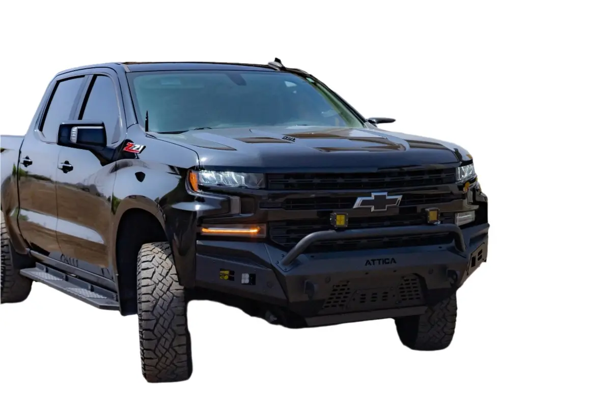 Attica 4X4 Terra Series Front Bumper 2019-2021 Chevrolet Silverado 1500 1