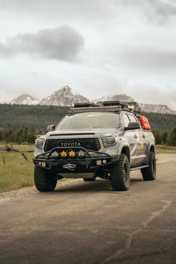 Cbi Offroad Baja Hybrid Series Front Bumper For 2014-2021 Toyota Tundra - Bolt On Installation 1