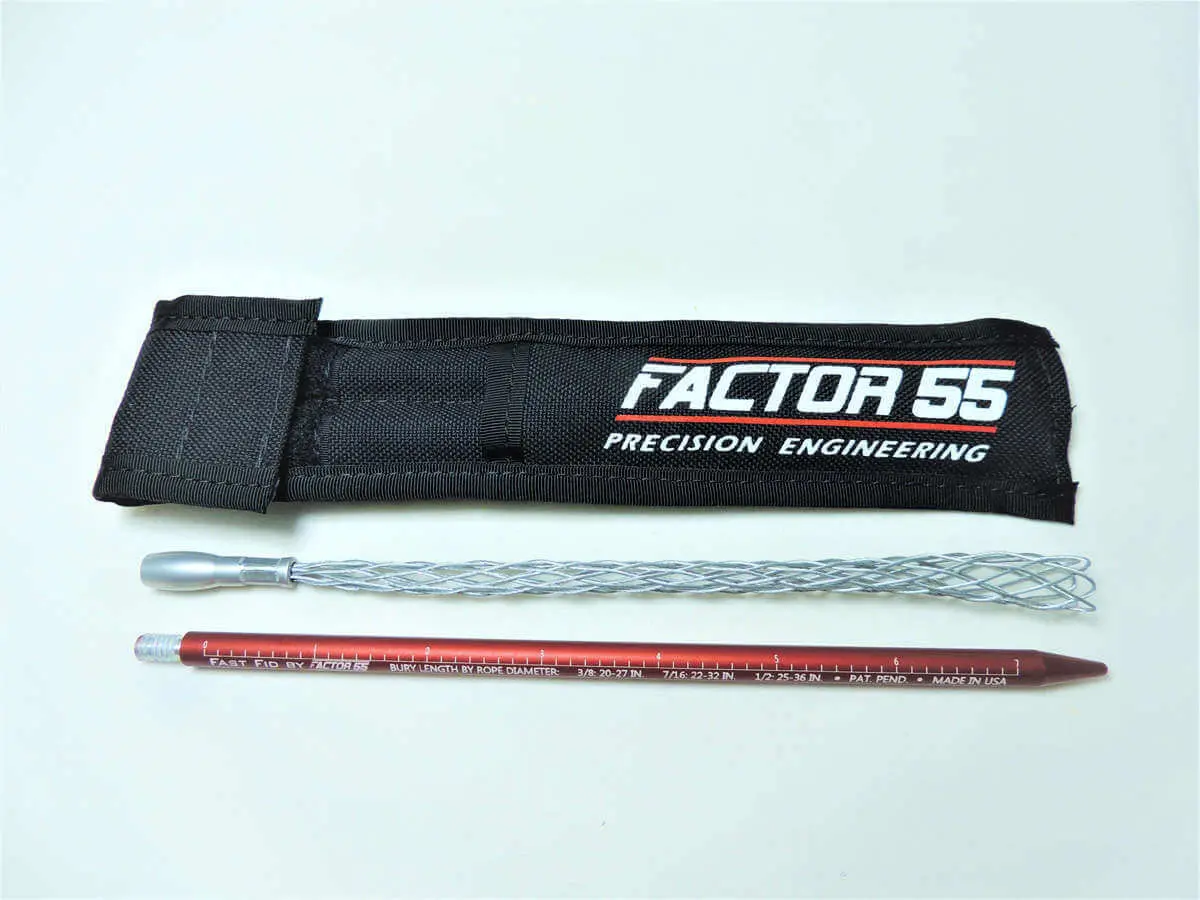 Factor 55 00420-01 Rope Splicing Tool - Red, Sold Individually 1