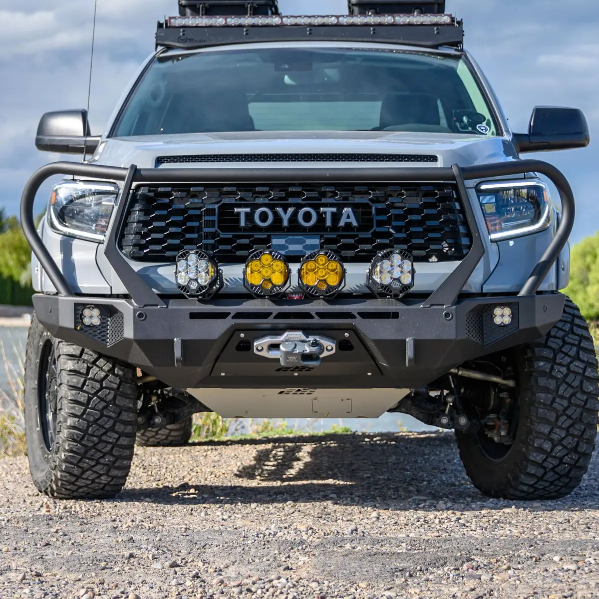 Cbi Offroad Adventure Series Front Bumper For 2014-2021 Toyota Tundra 1