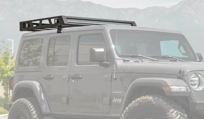 Body Armor 4X4 No Drill Roof Rack For 2007-2026 Wrangler Jk & Jl Hard Top 1