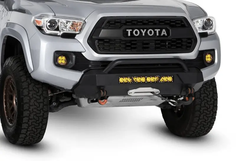 Body Armor 4X4 Tc-19339 Hiline Front Winch Bumper For 2016-2023 Toyota Tacoma 1