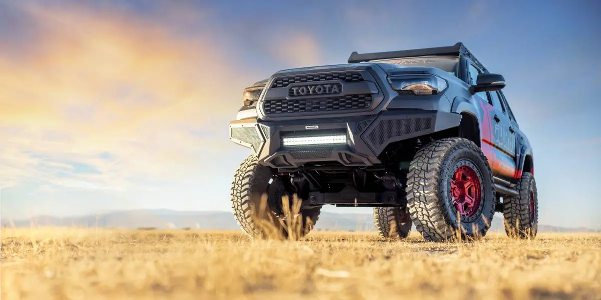 Go Rhino 34389T Element Front Bumper For 2016-2024 Toyota Tacoma 2Wd / 4Wd 1