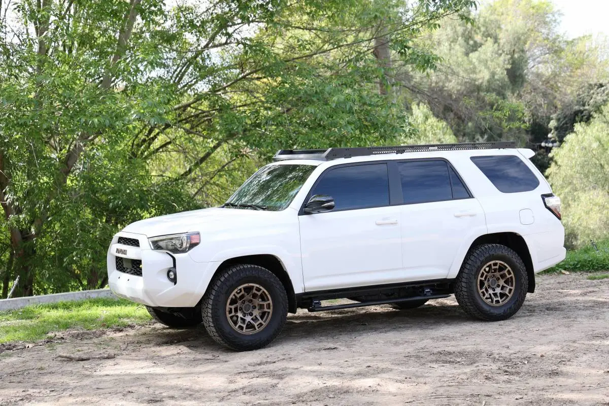 Go Rhino E1 Electric Running Boards For 2014-2024 Toyota 4Runner (No Drill) 1