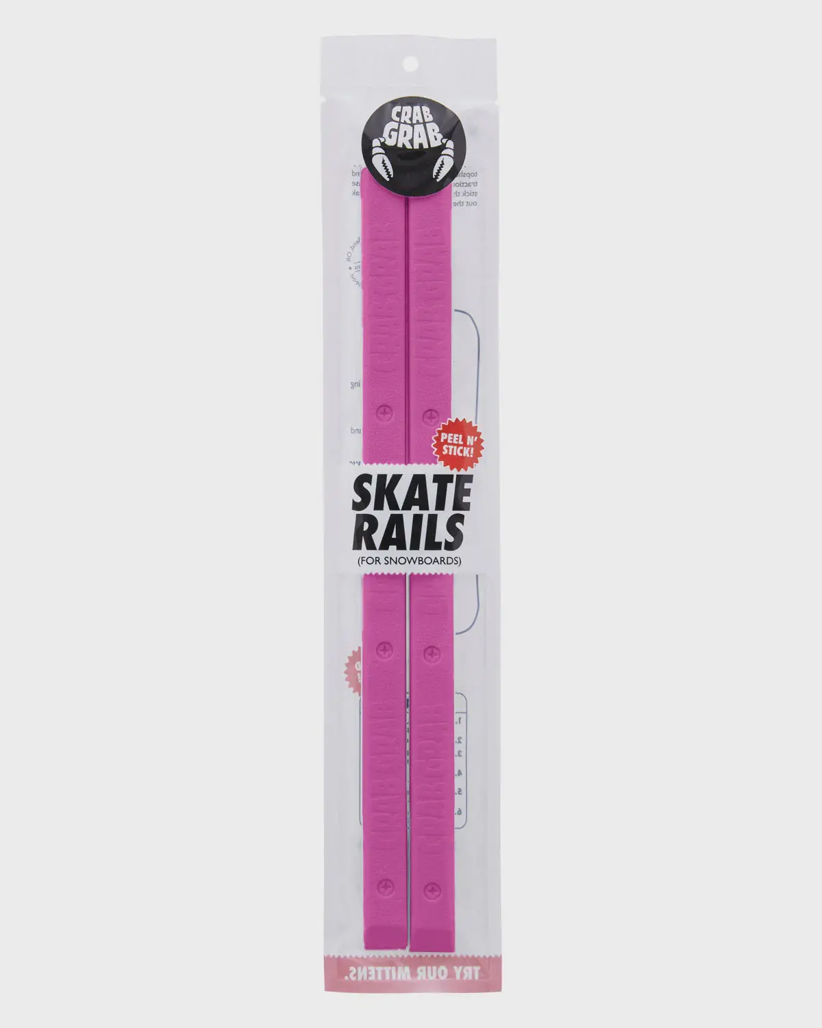 Crab Grab Skate Rails - Hot Pink 1
