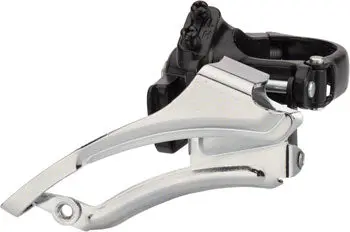 Microshift Mezzo Front Derailleur - 7/8-Speed Triple, 42/34/24T, Band Clamp, Shimano Compatible 1
