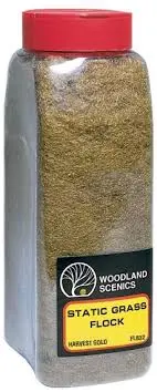 Static Grass Flock Harvest Gold(57.7 In) 1