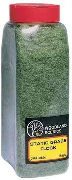 Static Grass Flock Dark Green (57.7 In) 1