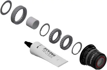 Dt Swiss Ratchet Ln Freehub Body Upgrade Kit - Sram Xd, Standard, Aluminum, Sealed Bearing, 36T 1