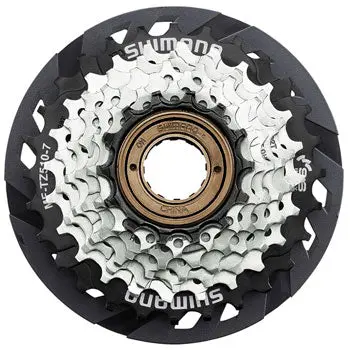 Shimano Mf-Tz510-7-Cp Multi-Speed Freewheel - 7-Speed, 14-28T 1