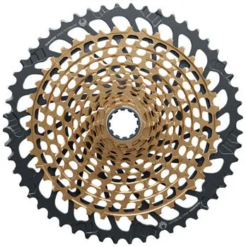 Sram Xx1 Eagle Xg-1299 Cassette - 12-Speed, 10-52T, Gold, For Xd Driver Body 1