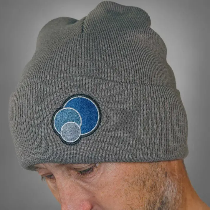 Shorty's Snowboards Folded Beanie - Grey 1