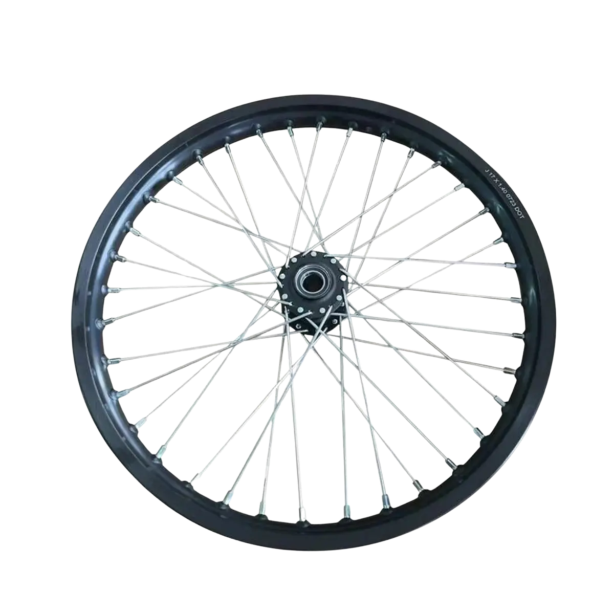 Front Wheel Assembly (Front Tire +Tube+Rim Stripe+Front Wheel Assembly+Front Brake Disc+Front Wheel Hub Cone Spacer (With Bolts)) - E-Ride Pro Sr 1