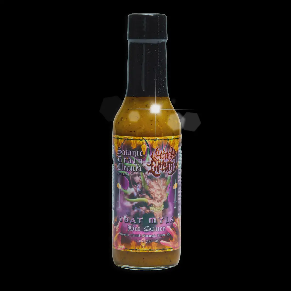 Satan's Drano Goat Milk Hot Sauce 148Ml Very Hot 1