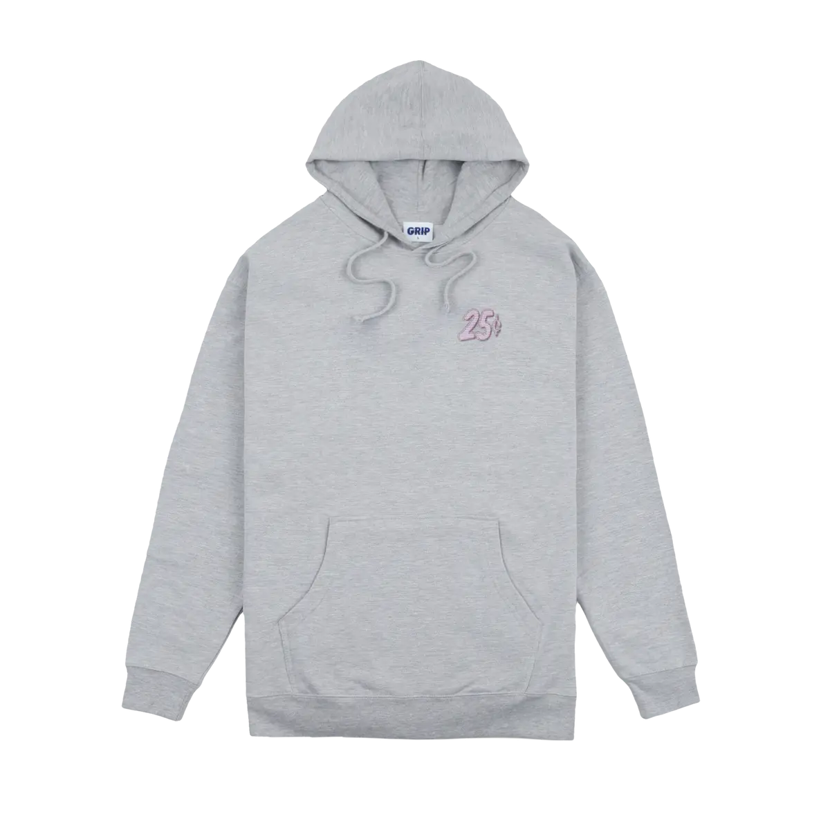 Classic Grip X Qsnacks Buss Down Hooded Sweater - Grey 1