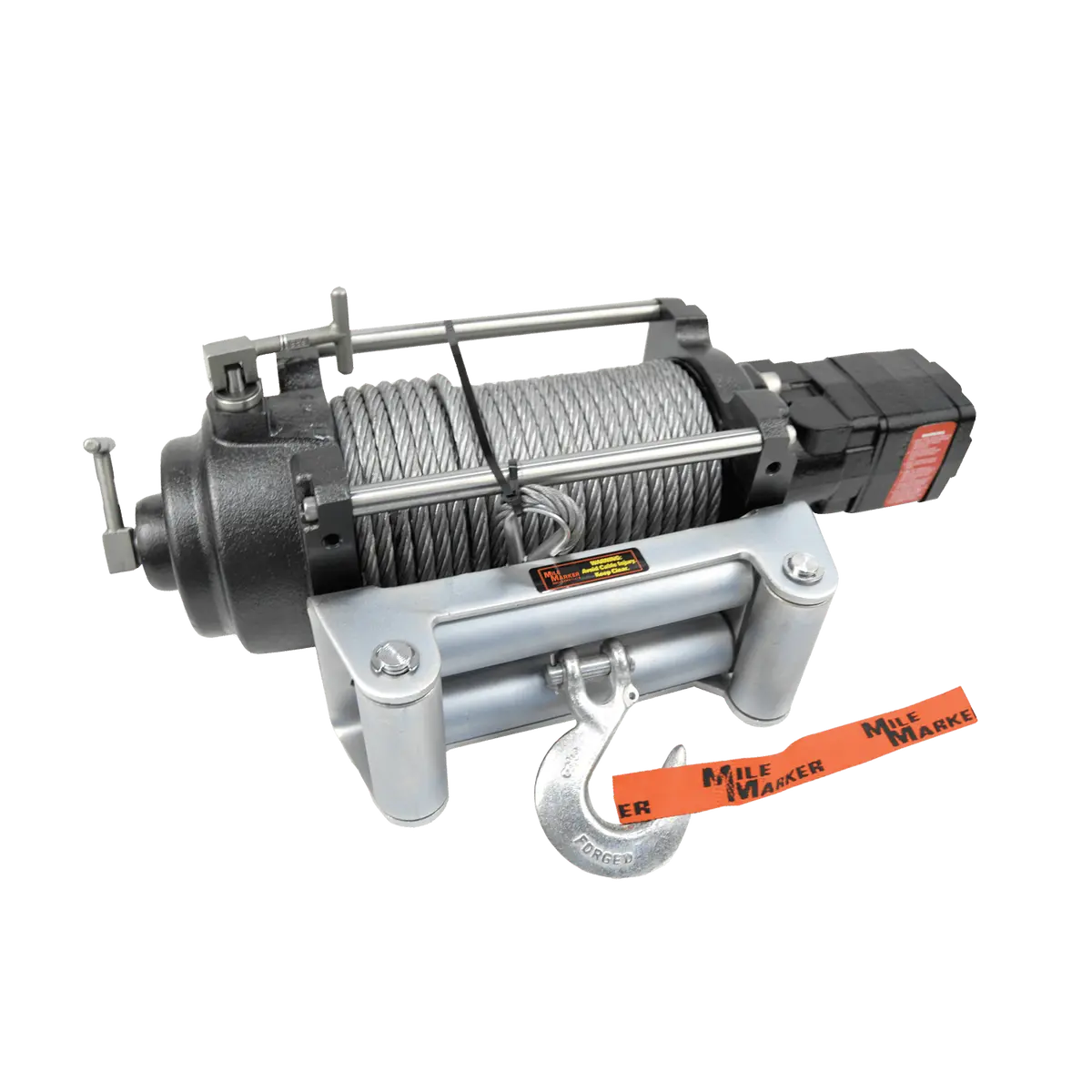 Mile Marker 12000 Lb Hydraulic Winch 1