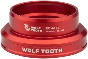Wolf Tooth Premium Headset - Ec44/40 Lower, Red 1