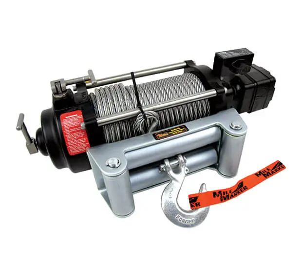 Mile Marker 10500 Lb Hydraulic Winch 1