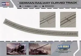 1:72 German Railway Curved Track 1