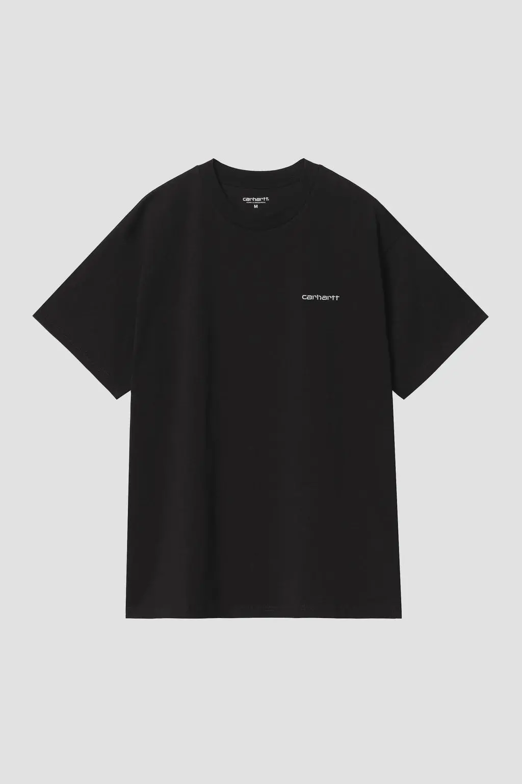Carhartt Wip Script Embroidery T-Shirt - Black 1