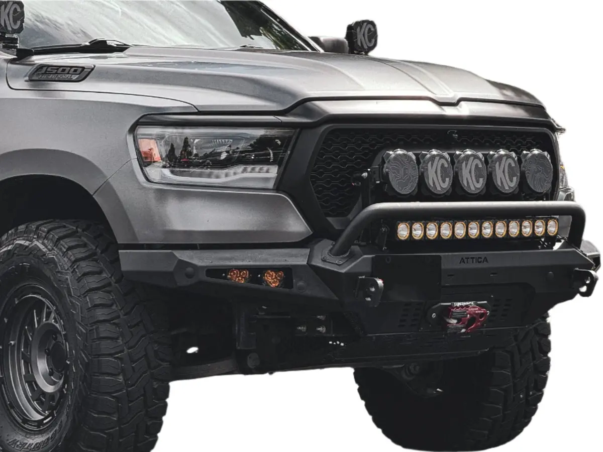 Attica 4X4 High Clearance Offroad Front Bumper For 2019-2024 Ram 1500 1