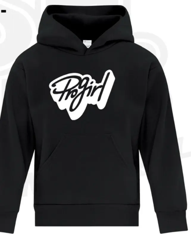 Pro Skates Youth Pro Girl Hooded Sweater -Black 1