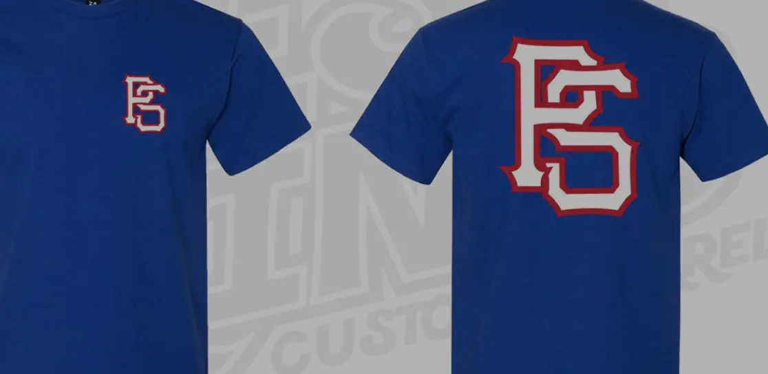 Pro Skates Ps Logo T-Shirt - Royal Blue/Red/White 1