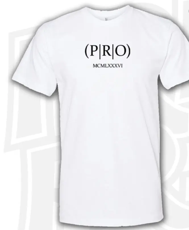 Pro Skates Font T-Shirt - White 1