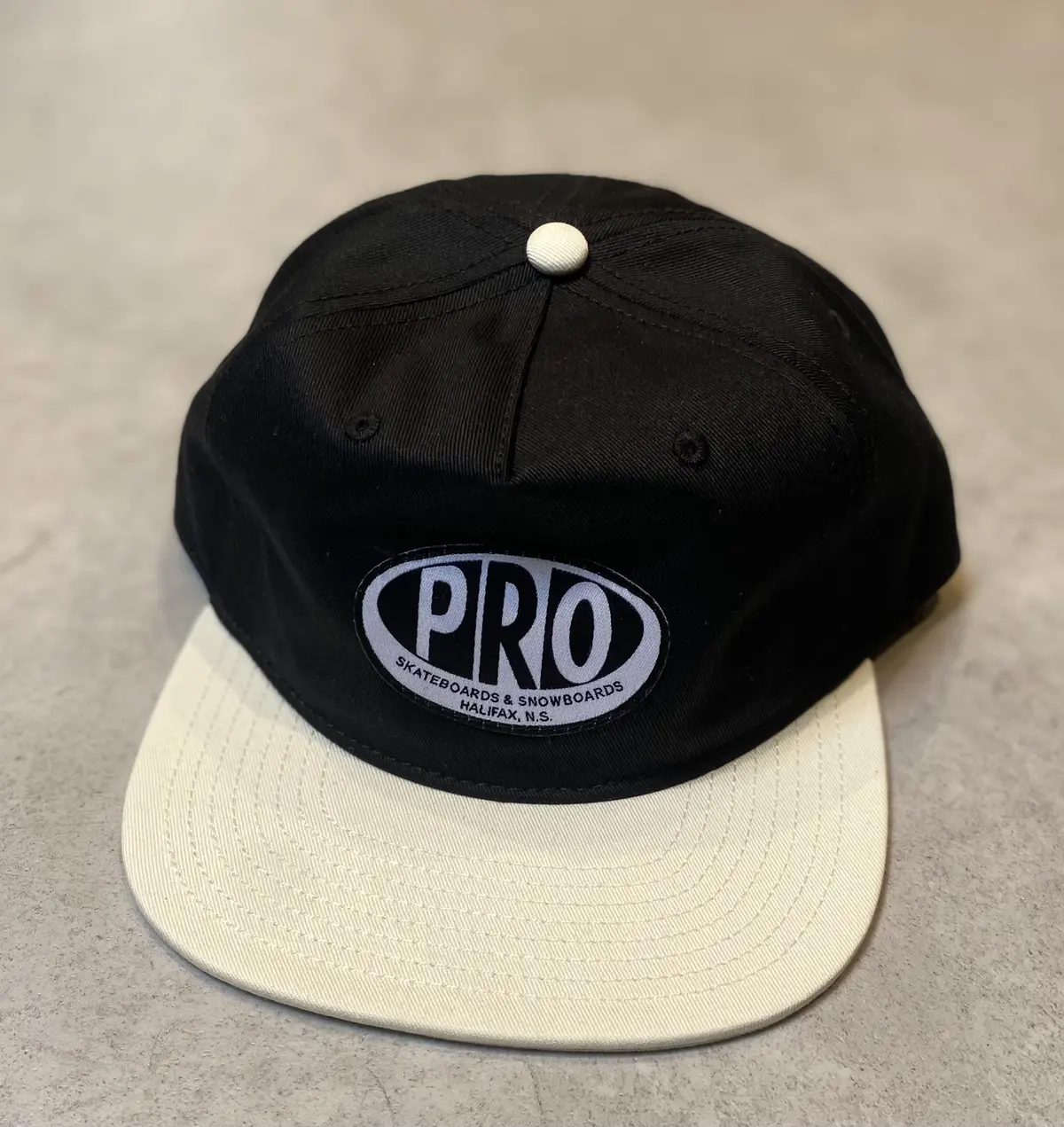 Pro Skates Proval 2-Tone Cap - Black/White 1