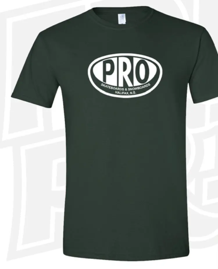Pro Skate Full Front Proval T-Shirt - Forest Green 1