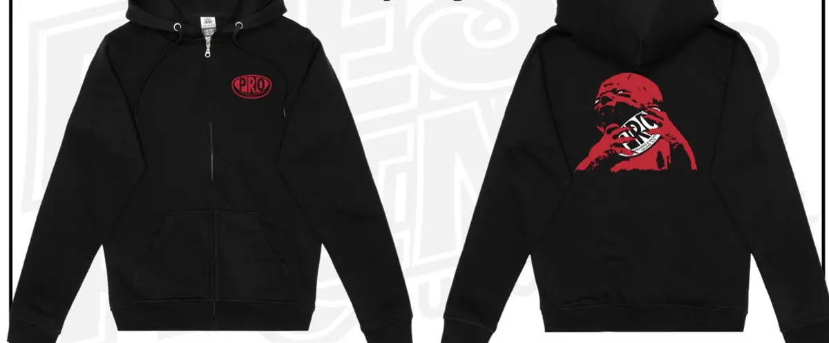 Pro Skates Devil Baby Zip Hooded Sweater - Black 1