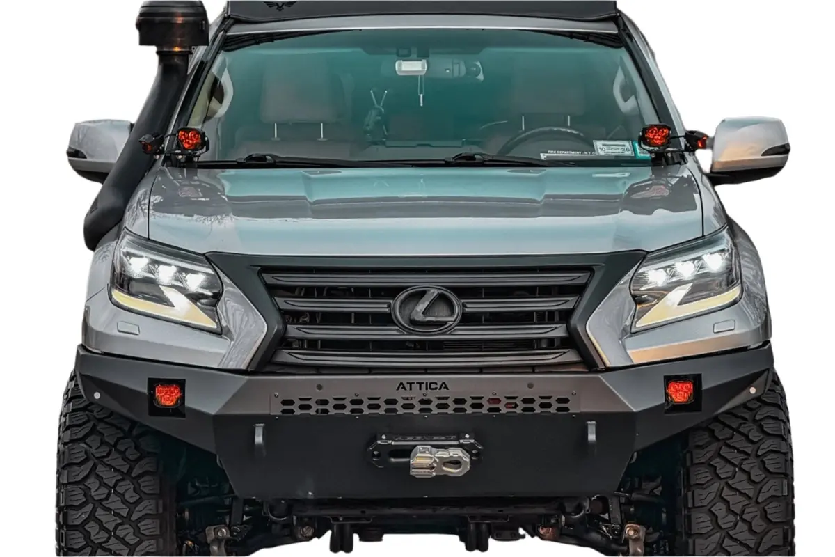 Attica 4X4 Terra Series High Clearance Front Bumper For 2014-2023 Lexus Gx460 1