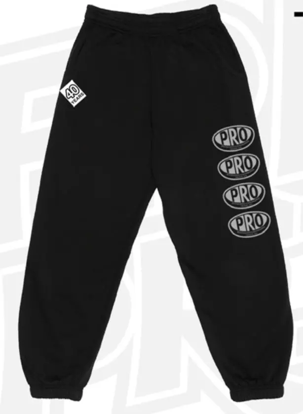 Pro Skates Proval Sweat Pants - Black/Cool Grey 1