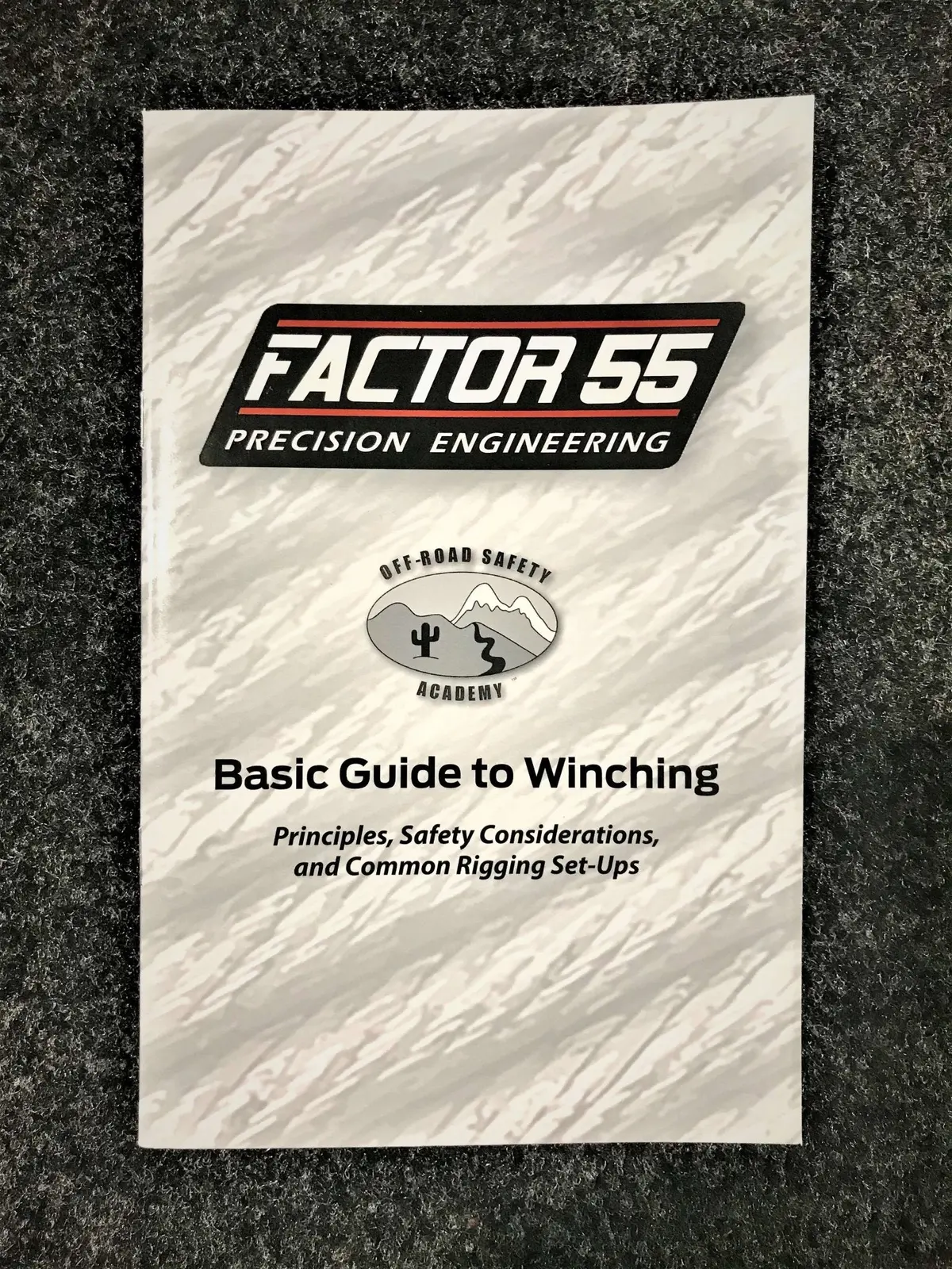 Factor 55 10000 Basic Guide To Winching Manual- Sold Individually 1