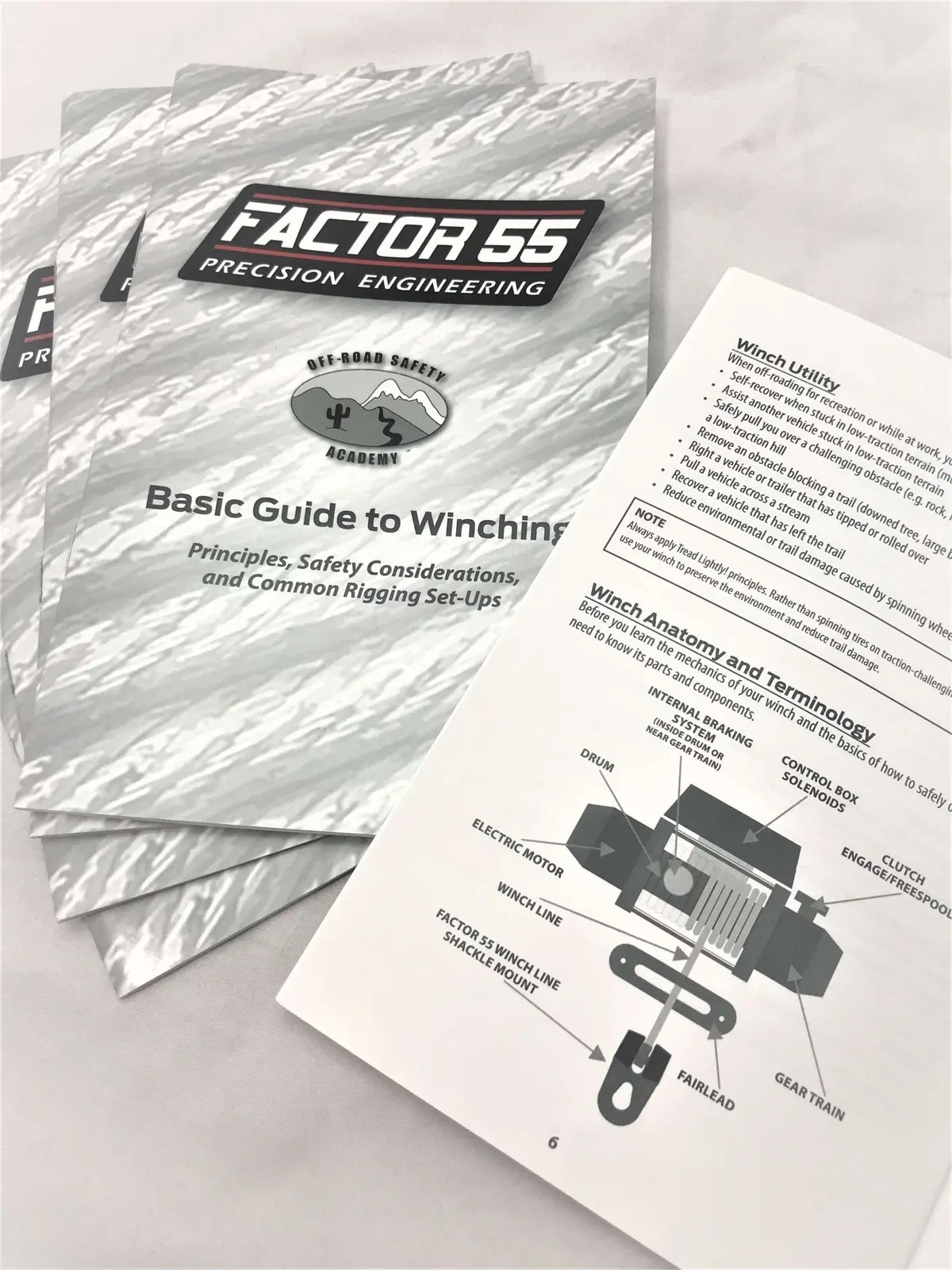 Factor 55 10000 Basic Guide To Winching Manual- Sold Individually 2