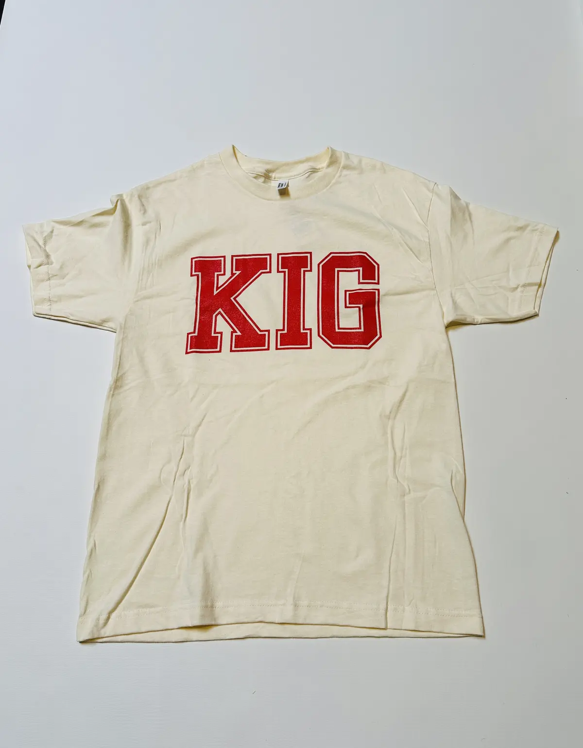 Pro Skates Kig T-Shirt - Cream/Red 1