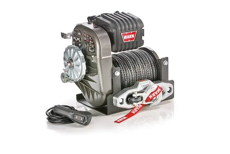 Warn M8274-S Winch | 10,000 Lb Upright Icon With 150Ft Synthetic Rope & 6 Hp Motor 1