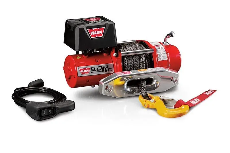 Warn 9.0Rc Winch – 9,000 Lb Rock Crawling Synthetic Rope | Compact 54 Lb 1